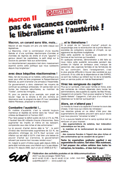 Tract-federal-situation-generale